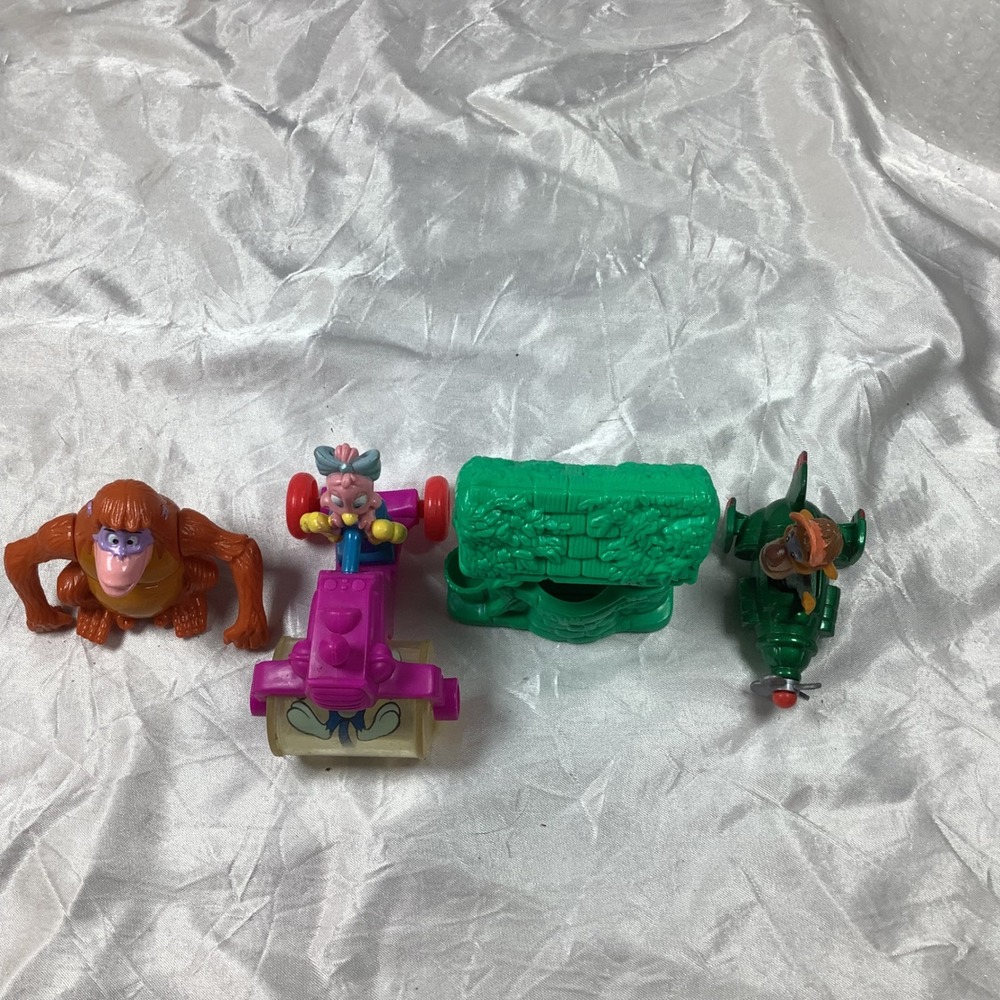 Vintage McDonald's Happy Meal Toy Lot Disney TaleSpin King Louie Tiny Toons Babs